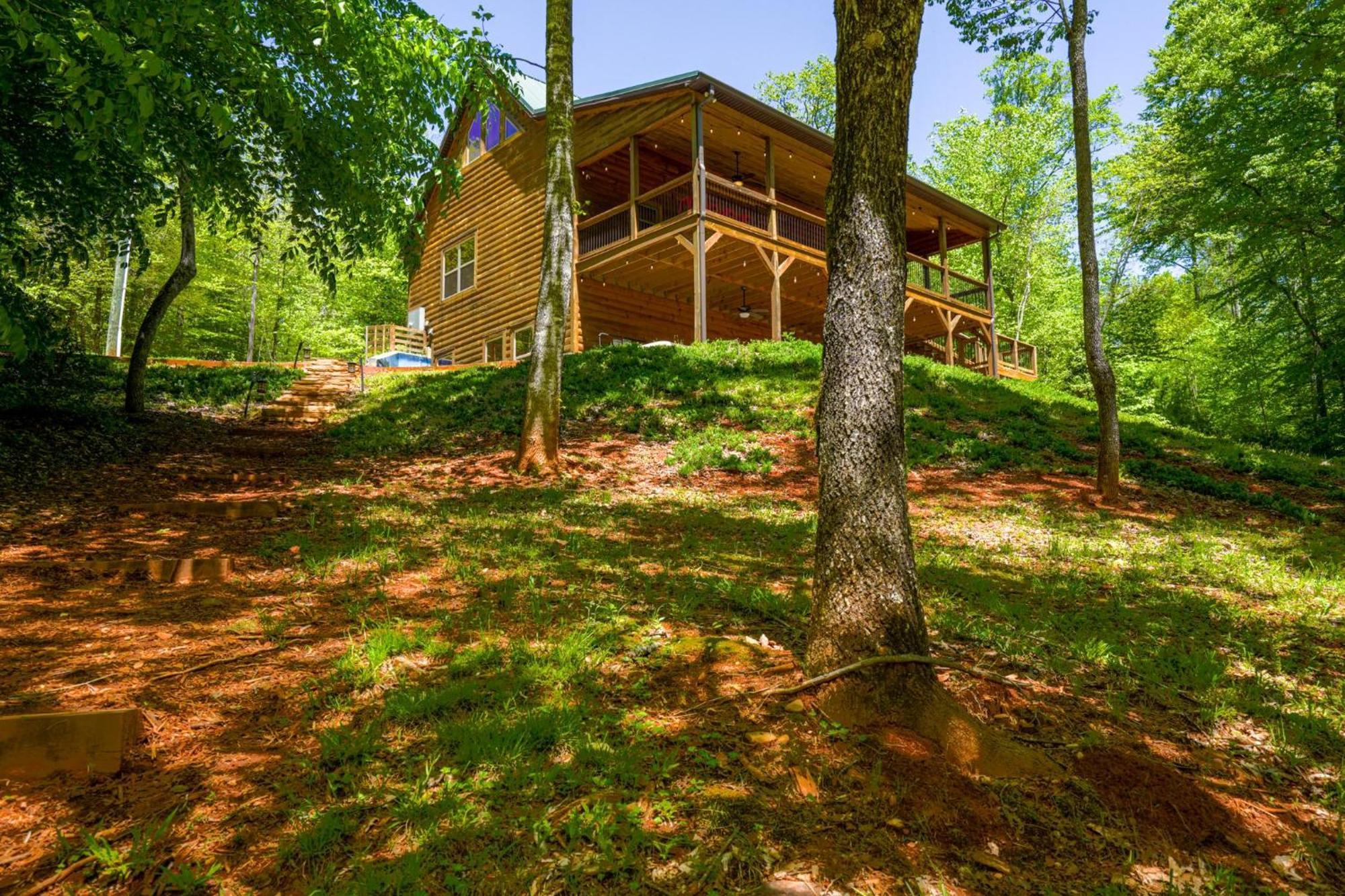 Vila New Listing! Wine Country Retreat - 2 Bed, Hot Tub Dahlonega Exteriér fotografie